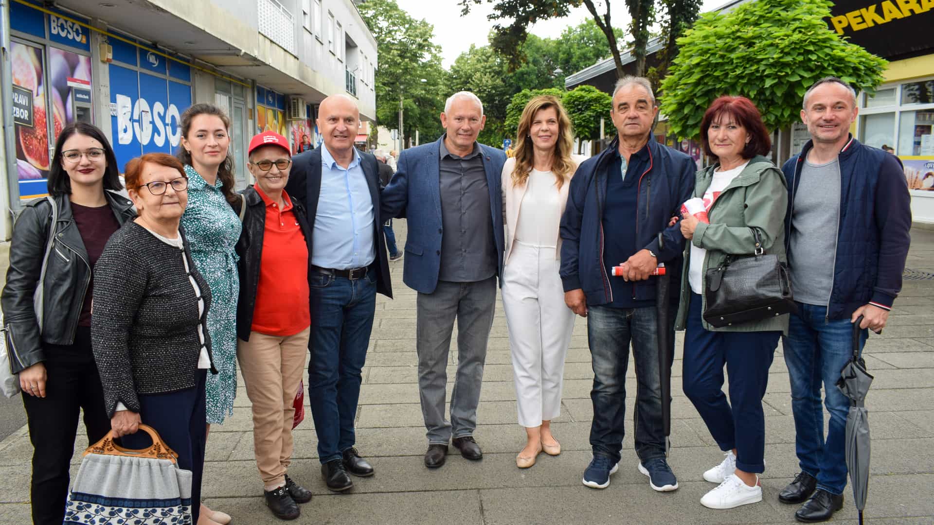 Borzan i Matić iz Slavonskog Broda: Mi želimo da hrvatski građani žive bolje!