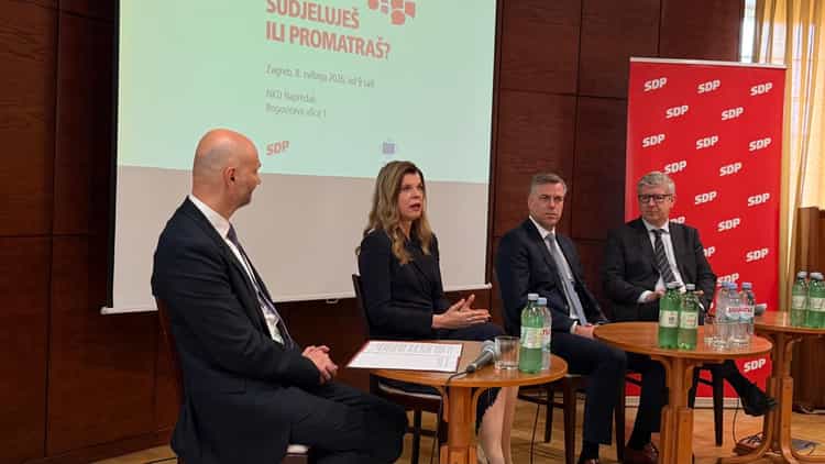 SDP obilježava Dan Europe tribinom o građanskom sudjelovanju